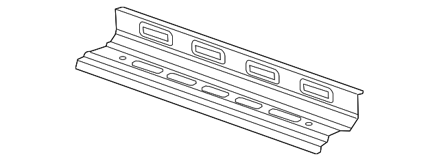 Rear Seat Load Floor Filler Panel - GM (96901513)