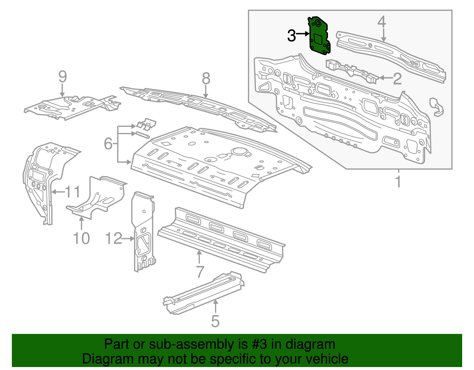 F Extension - GM (96952466)