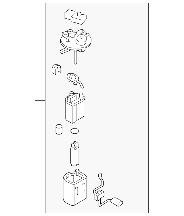 20102013 Kia Fuel Pump Assembly 31110 1M600DS