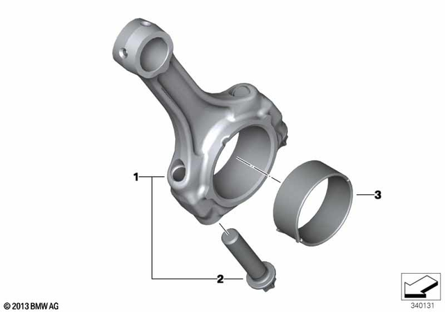 11248551566 - Bearing Shell, Red 2009-2024 BMW-Motorrad | BMW  