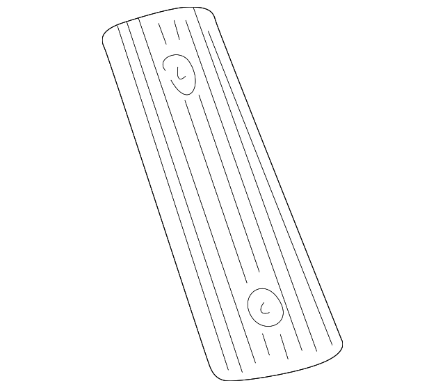 Foot Rest Pad - Ford (YF1Z-5412020-AA)
