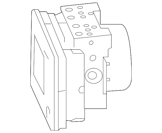 57100TWAA04 20182020 Honda Accord Modulator Assembly, Vsa Genuine OEM 20182020 Honda