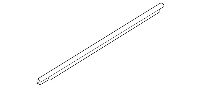 Genuine Hyundai 87241-2B000 Roof Side Garnish Assembly Right Genuine Hyundai 87241-2B000 Roof Side Garnish Assembly Right