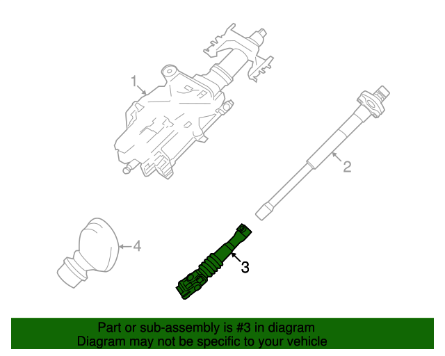 32306790489 20092015 BMW UJoint (32306790489) BMW of South