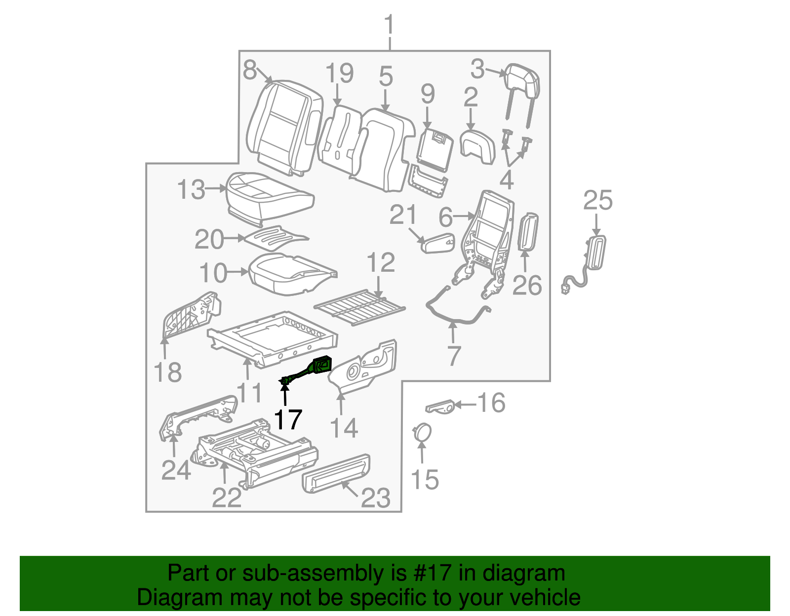 Seat Switch - GM (88897537)