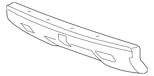 Front Bumper Impact Bar (19178491)