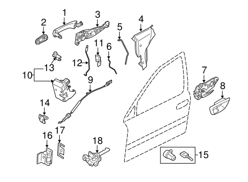 Front Door for 2009 Volvo XC90 #0