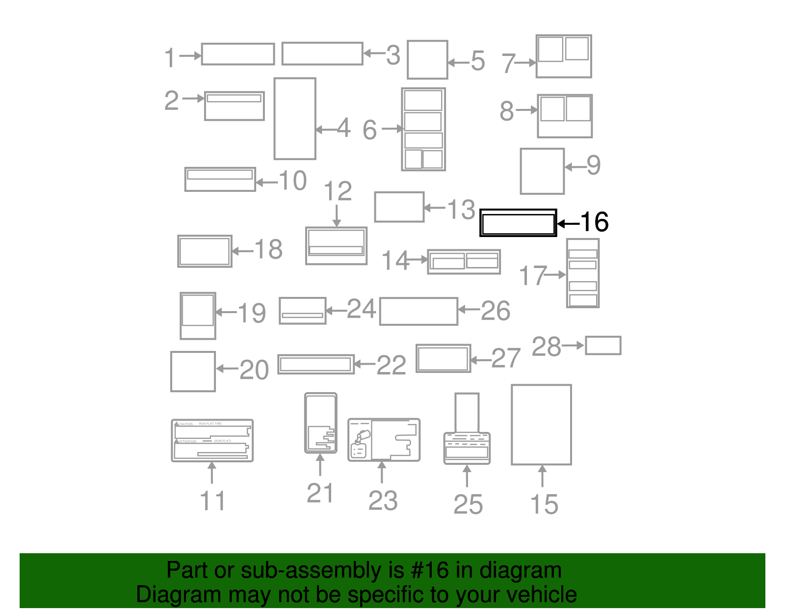 Info Label - Scion (35519-41010)