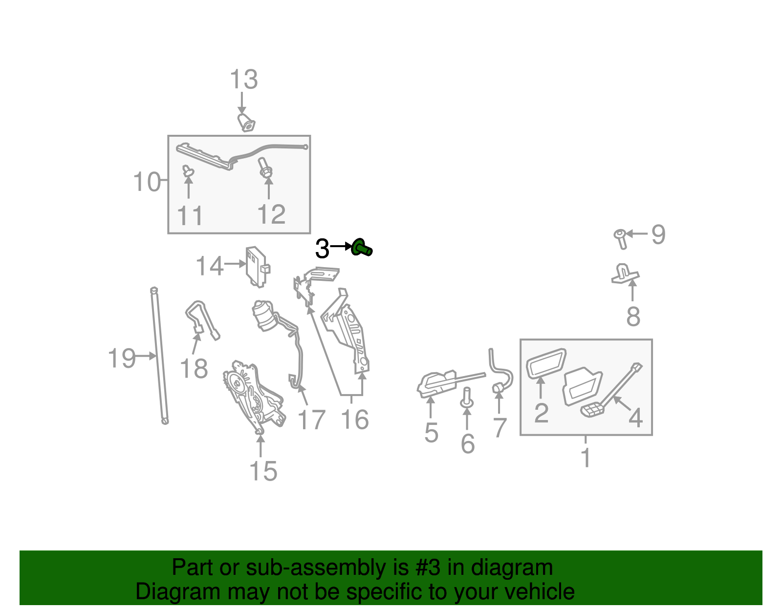Multi-Purpose Bolt - GM (11519381)