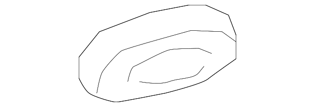 Passenger Side Sunshade Retainer - GM (13507913)
