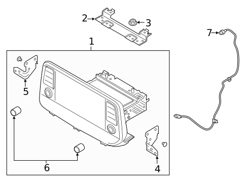 Sound System for 2021 Kia Telluride Kia.Parts Store