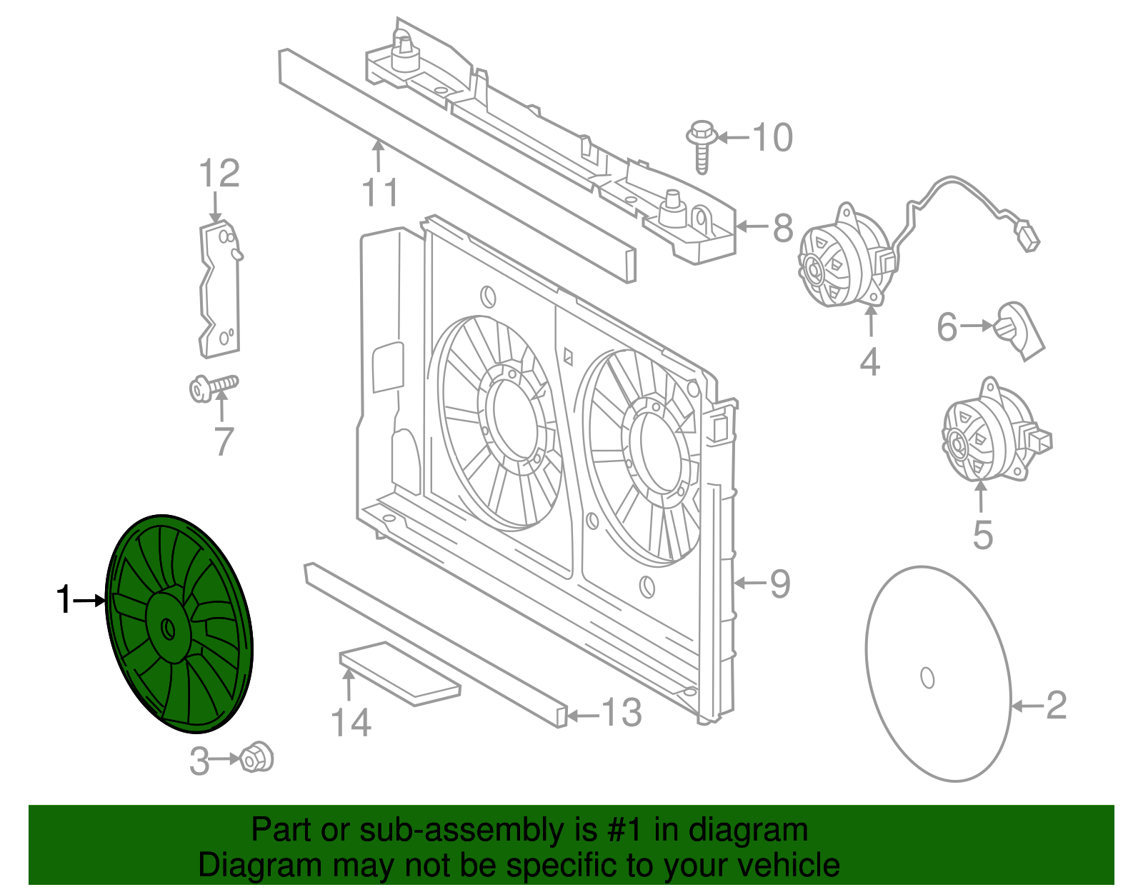 Fan Blade - Scion (16361-28360)