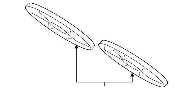 Mazda RF2A-15-140 Engine Cooling Fan Blade