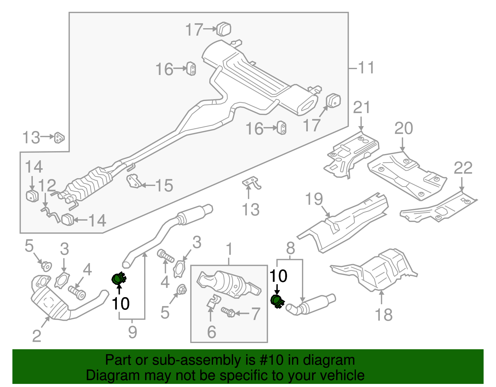 Flex Tube Clamp - Ford (GD9Z-5A231-B)