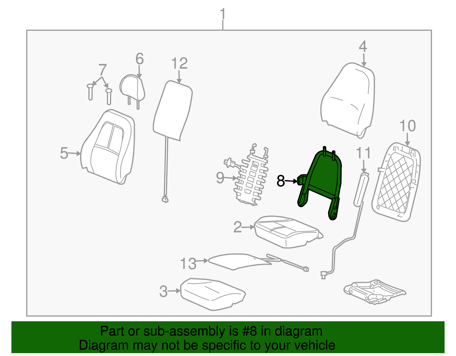 F Frame - GM (96839617)