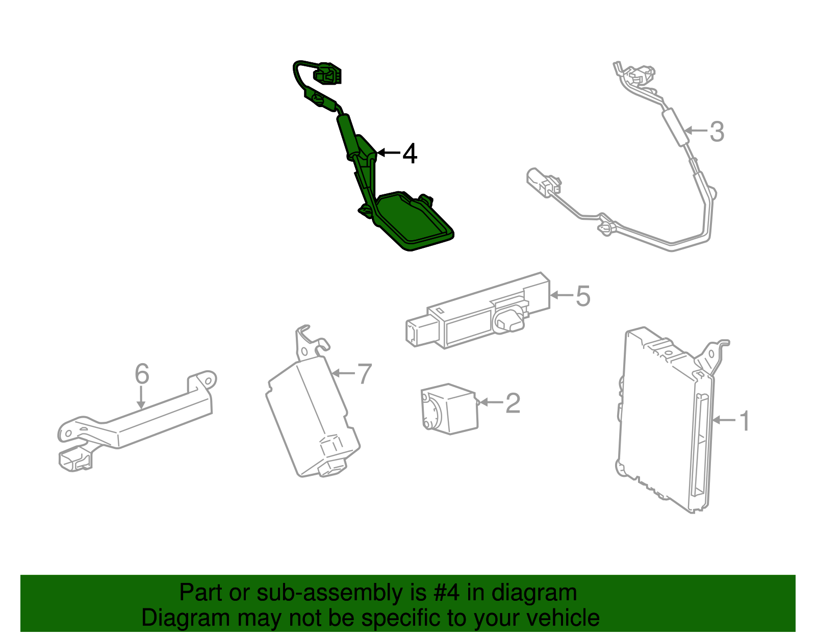 Harness - Toyota (89746-0T010)
