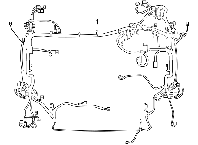 82111 42D51 Engine Harness 2007 2008 Toyota RAV4 Boch Toyota South