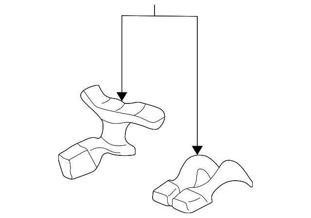 Belt Kit, R/Seat Center (Lat Side)       *Gray - GM (88951212)