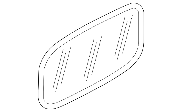 Mirror Glass - Volkswagen (7L6-857-522-L)