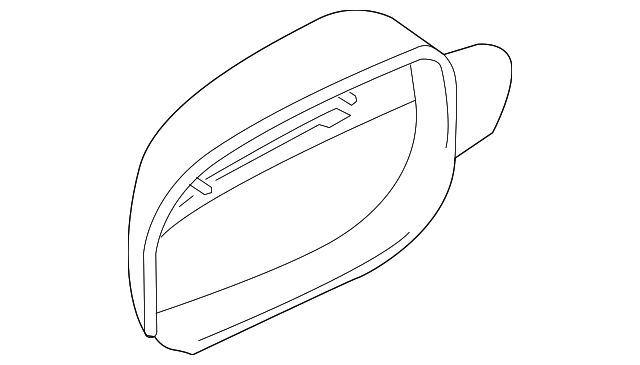 Mirror Housing - Volkswagen (7L6-857-528-D-GRU)