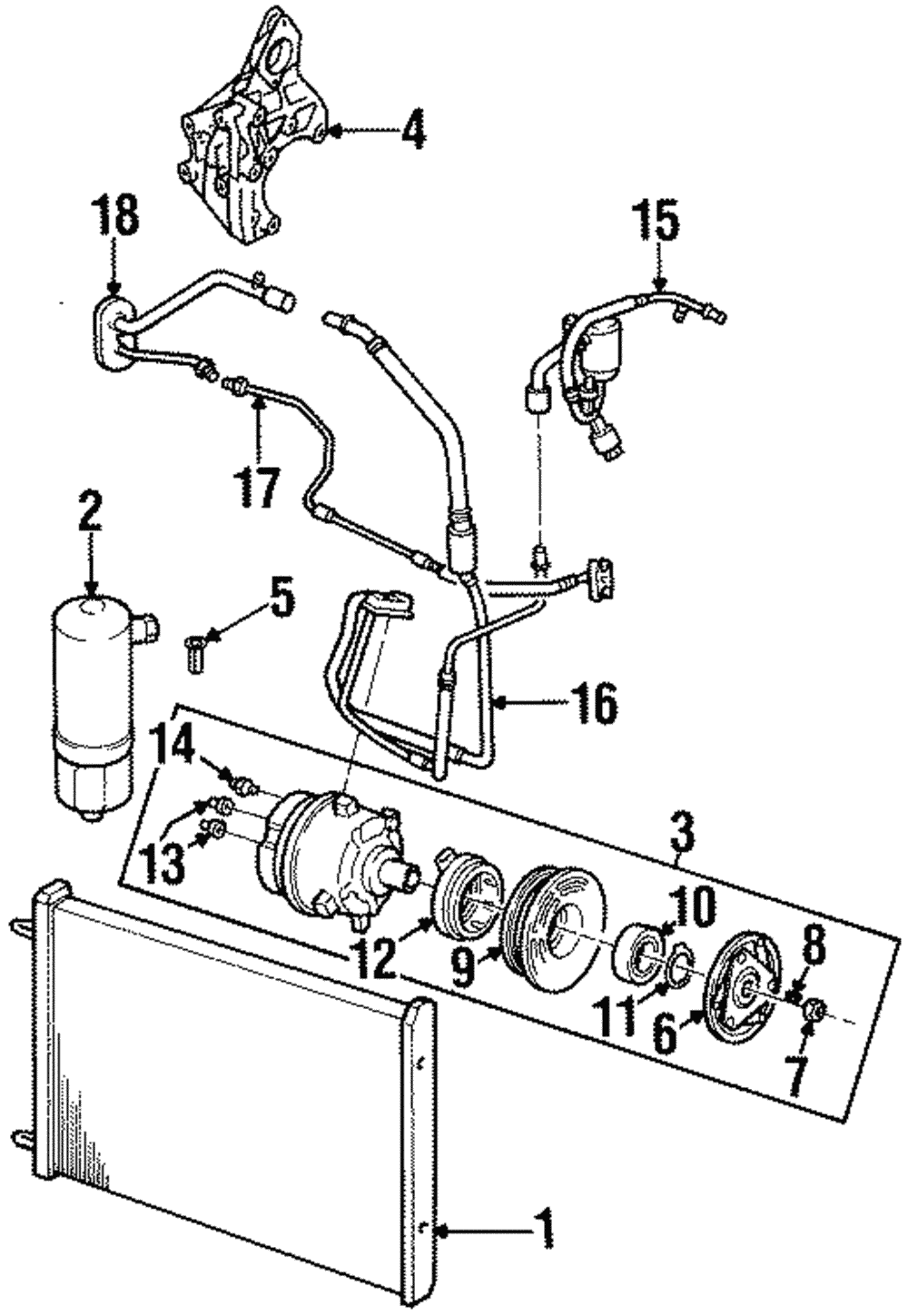 Tube, A/C Evpr - GM (90564647)