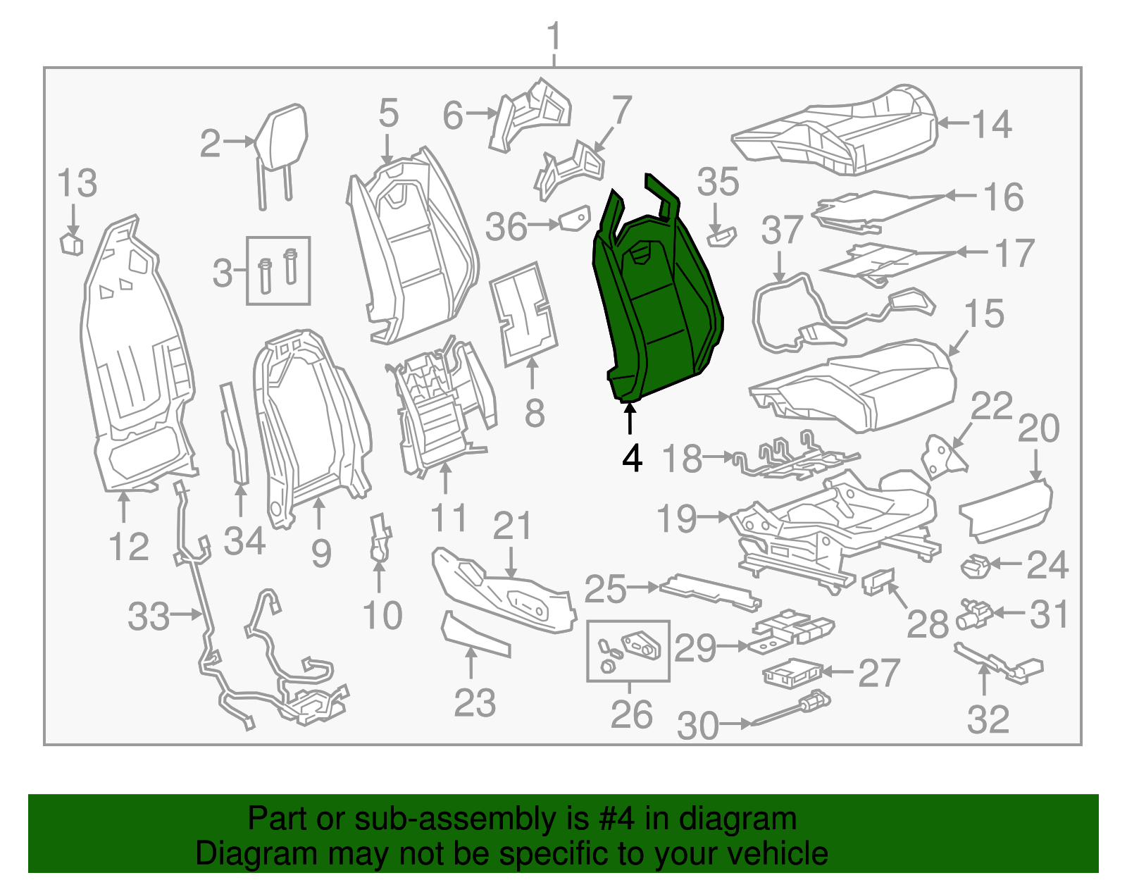 F Cushion - GM (84054062)