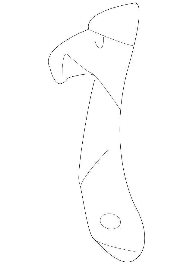 20192023 Subaru Crosstrek Exhaust System Hanger Bracket 44521AA470