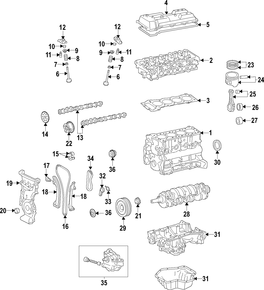 Bearing - Scion (11821-0T050)