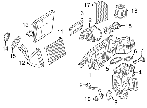 Blower Motor & Fan for 2020 Mercedes-Benz E 53 AMG® #2