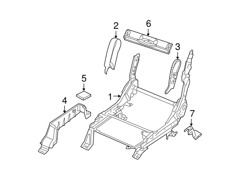 Tracks & Components for 2007 Nissan Xterra #0