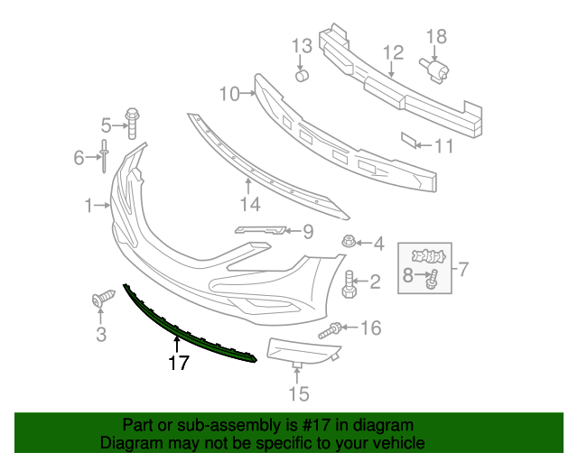 20112013 Hyundai Sonata Lower Deflector 865913S000 OEM Parts Online