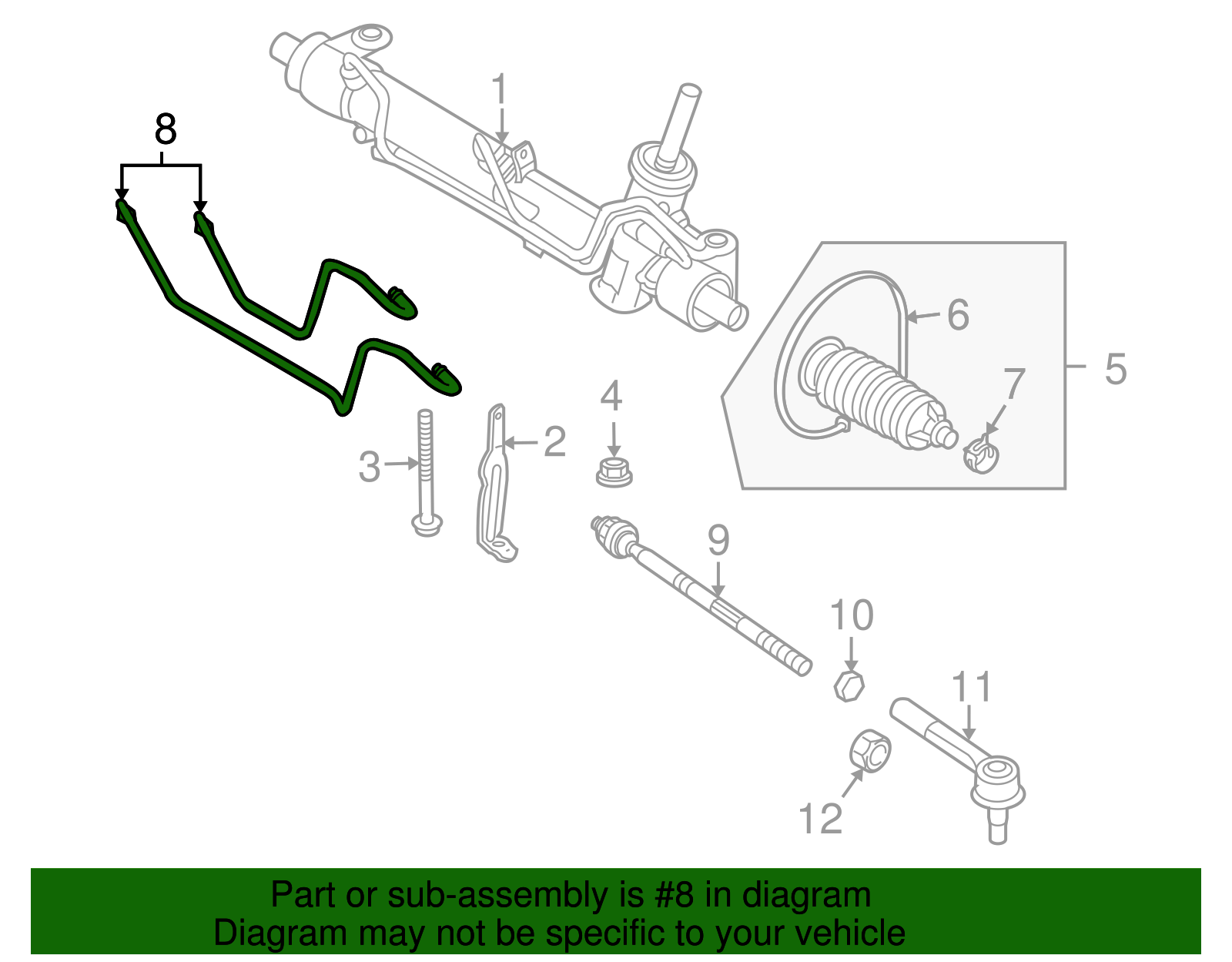 Pipe Kit, S/Gr - GM (09194914)