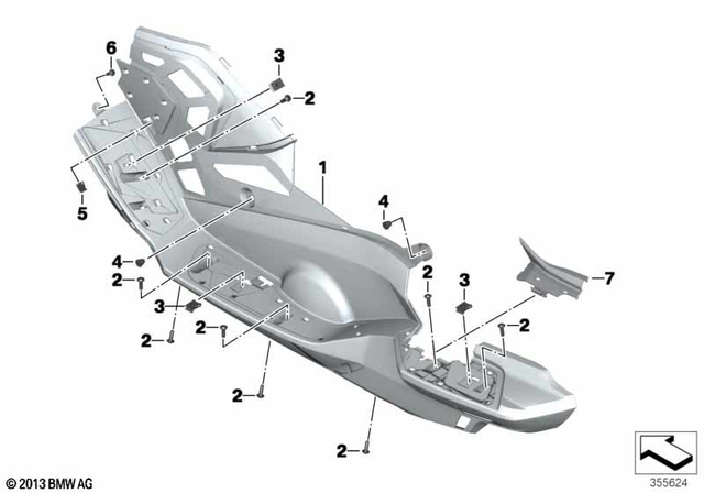 46637725301 - Flap For Oil Filler Neck 2011-2020 BMW-Motorrad C  