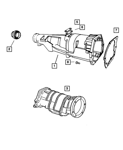 Case and Extension for 2004 Jeep Grand Cherokee #2