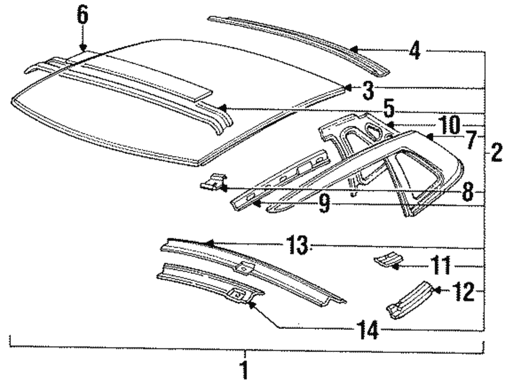 Cross Bow - Ford (F2JY-76513A25-A)