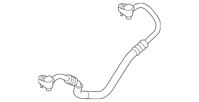 64539354588 - 2021-2023 BMW X5 Pressure Hose (64-53-9-354-588 klasse14 レディース 腕時計