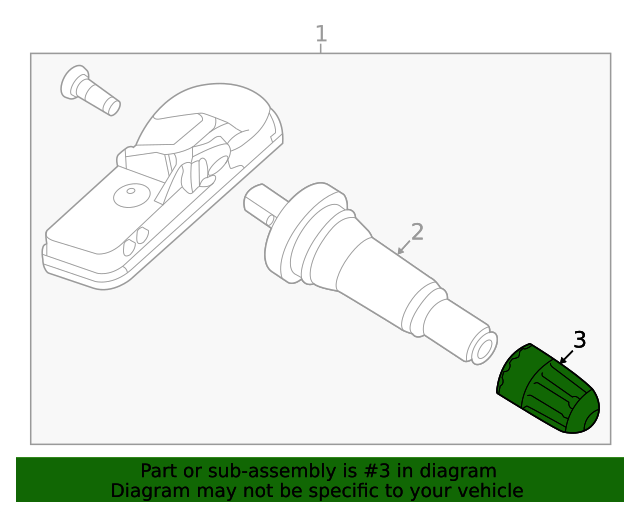 20202023 Hyundai Valve Stem Cap 52944L1100 OEM Parts Online