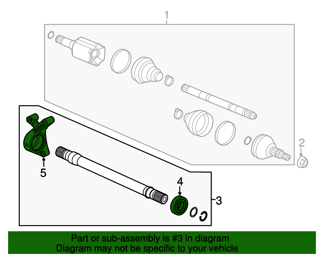 20182019 Buick LaCrosse Intermediate Shaft 84304687