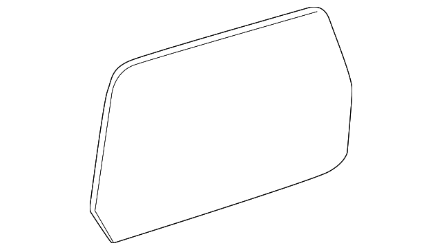 Passenger Side Front Door Window - GM (15094400)