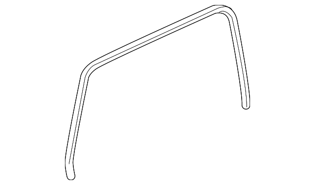 Weatherstrip, Front S/D Wdo Inner (15857164)