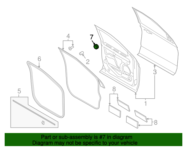 Genuine OEM Ford Dashboard Air Vent Part FL3Z74280B62B Fits 2015