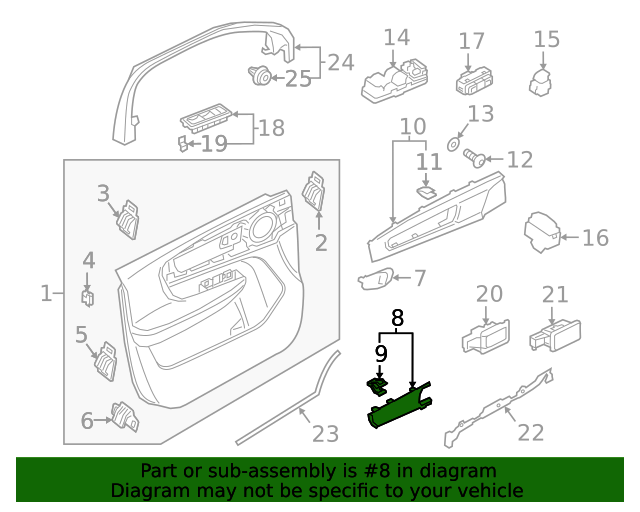 20192020 Volvo XC40 Trim Molding Passenger Side (RH) 31490094