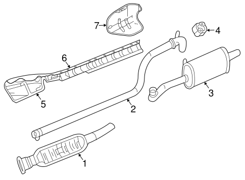 Exhaust Components for 2005 Chrysler PT Cruiser | MyMoparParts
