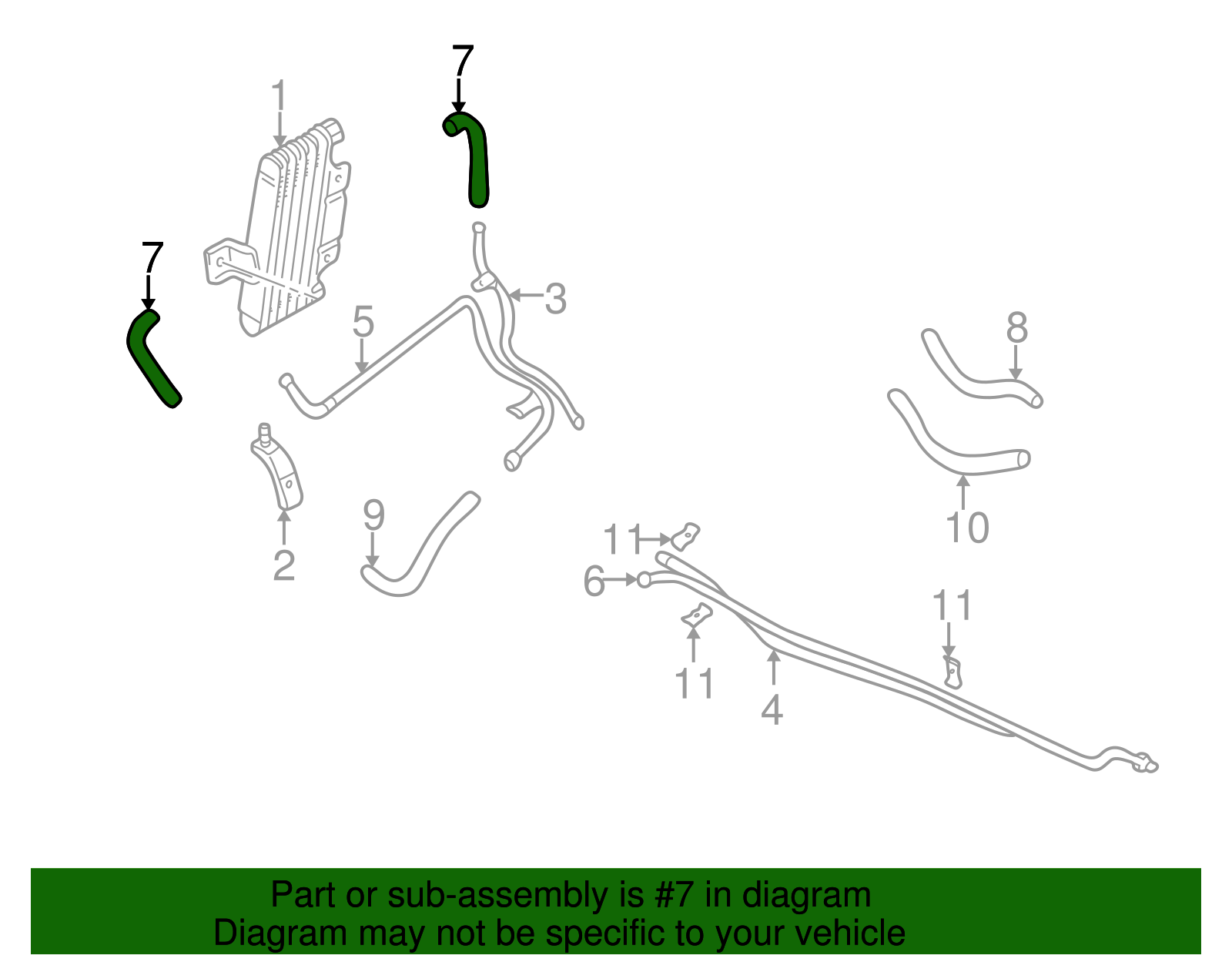 2001-2006-mitsubishi-montero-connector-hose-mr470183-mitsubishi-parts