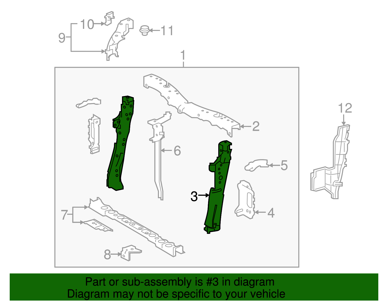 Side Support - Scion (53202-12520)