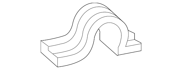 Suspension Stabilizer Bar Bracket - GM (25699779)