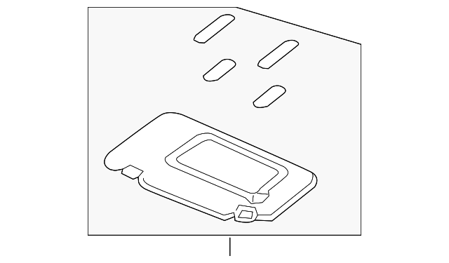 Shift Lock Cover Lid Replacement For Honda HR-V 2016-2020 - OEM Part 83442-T7W-A01ZA