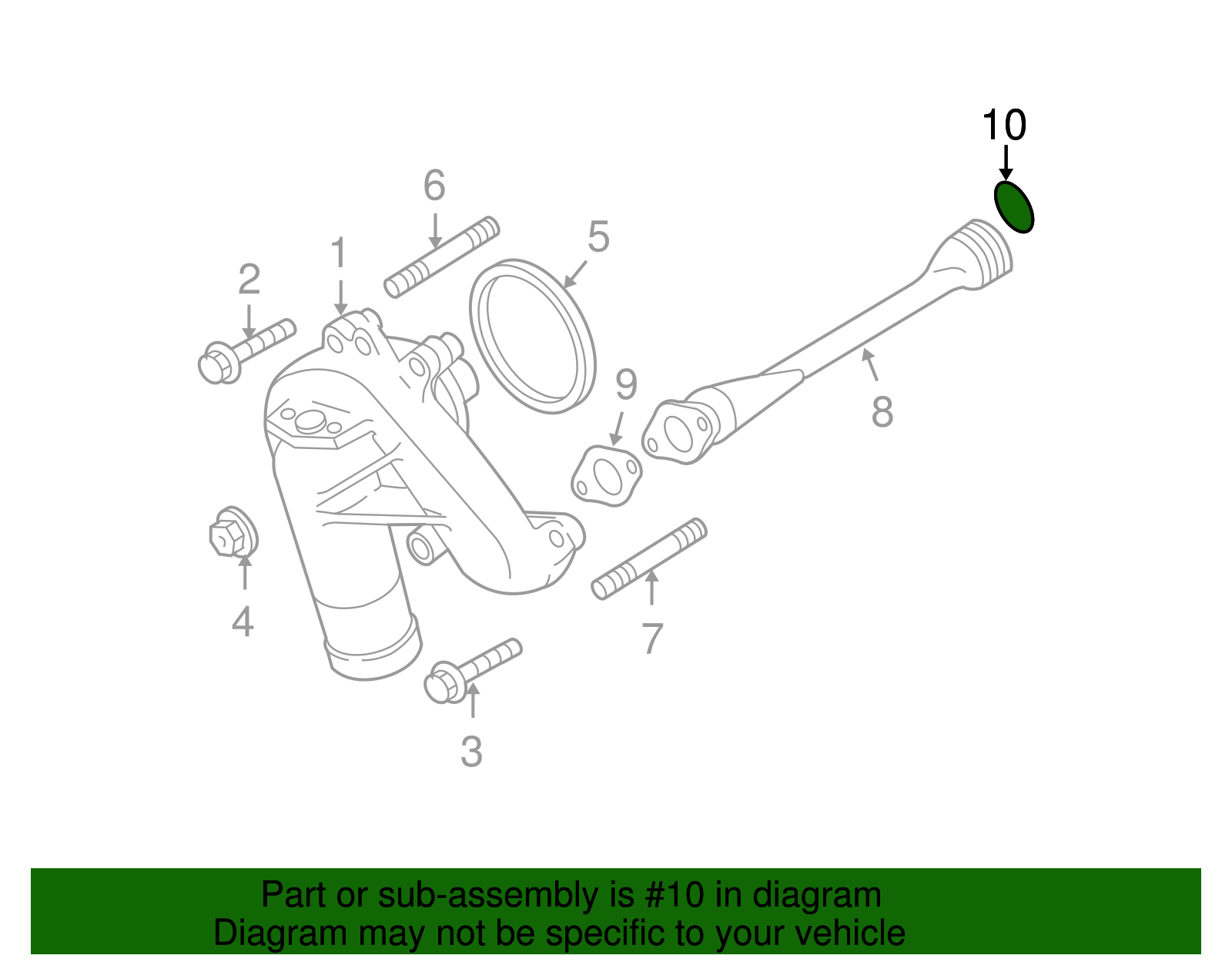 Water Pump O-Ring - GM (94011702)