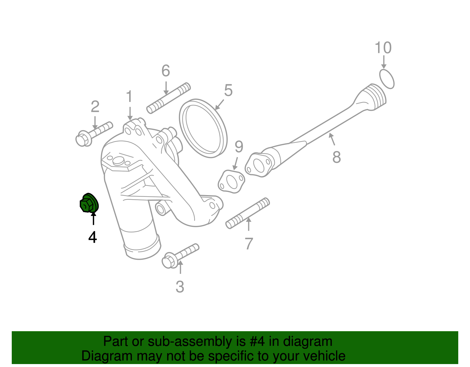 Multi-Purpose Nut - GM (94012039)