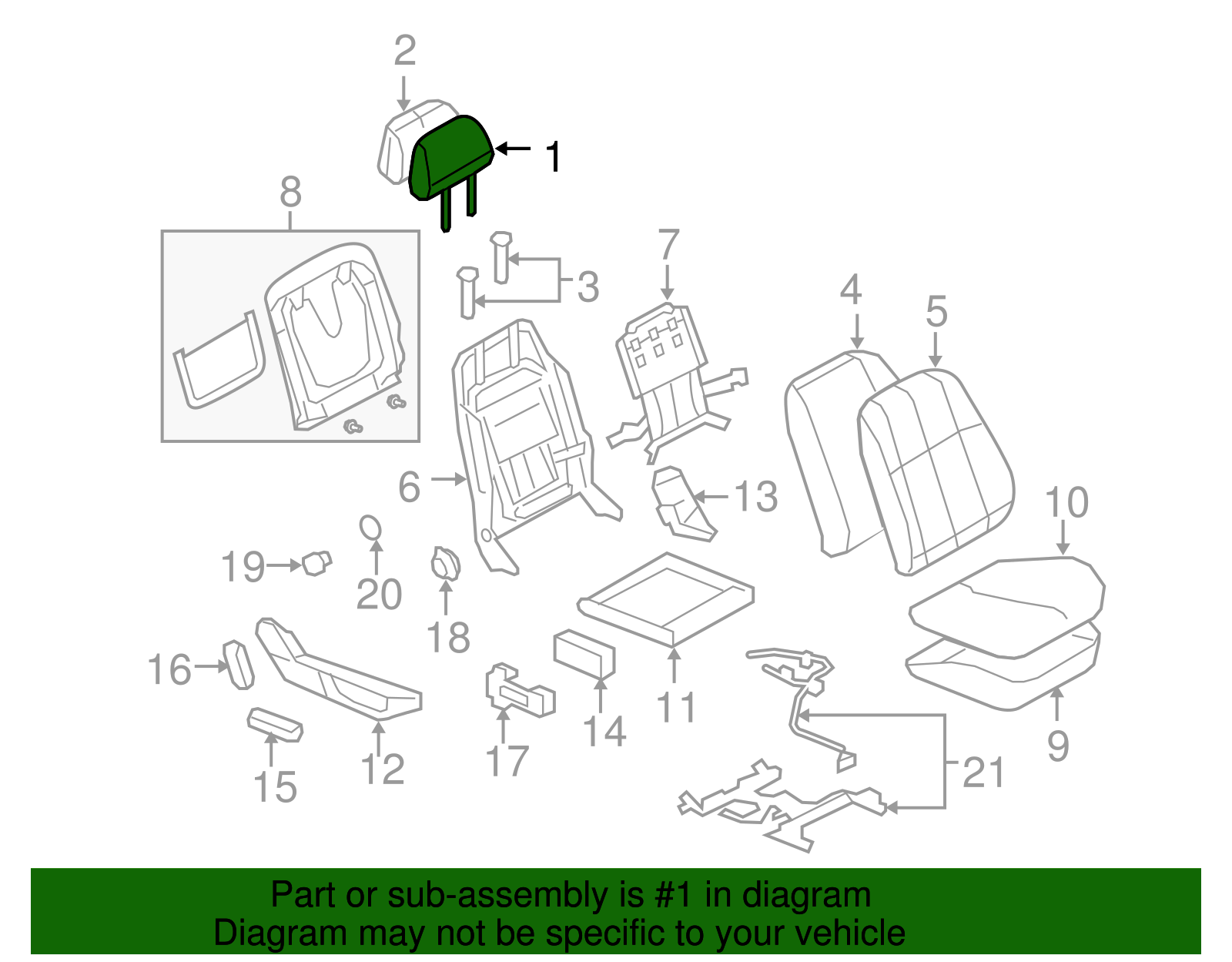 Cushion - GM (92207955)